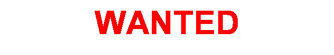 Text Box: Wanted
